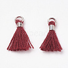 Polycotton(Polyester Cotton) Tassel Pendant Decorations FIND-S275-20P-1