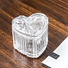 Transparent Glass Jewelry Storage Box PW-WGE5865-01-1