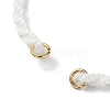 Braided Cotton Cord Bracelet Making MAK-L043-02G-15-2