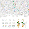 Transparent & Opaque Acrylic Bead LS-OACR-TAC0002-08E-1