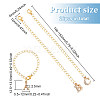 Letter A~Z Alloy Rhinestone Pendant Decorations HJEW-AB00369-2