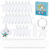 SUNNYCLUE DIY Blank Wine Glass Charm Making Kit DIY-SC0023-79B-1