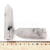 Tower Natural Tourmalinated Quartz Healing Stone Wands G-A096-02H-1-3