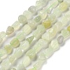 Natural New Jade Beads Strands G-P497-01E-30-1