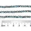 Transparent Electroplate Glass Beads Strands LS-EGLA-A039-T3mm-UA12-4