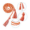 6Pcs 3 Style Polyester Tassel Big Pendant Decorations FIND-TA0001-50-2