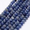 Dyed & Heated Natural Blue Aventurine Beads Strands G-I199-24-8mm-4