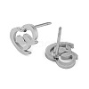 Non-Tarnish 304 Stainless Steel Stud Earrings EJEW-M242-02A-P-2