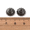 Tibetan Style Alloy Bead Caps K0PBB051-2
