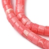 Synthetic Rhodochrosite Beads Strands G-K368-A07-02-4