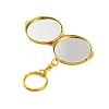 Iron Folding Mirror Keychain KEYC-U002-01G-03-2