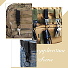 BENECREAT 6Pcs 3 Colors Nylon Tactical Molle Straps DIY-BC0009-29-6