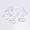 Tarnish Resistant 304 Stainless Steel Hoop Earrings STAS-L198-15B-P-1