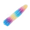 Gradient Color Baking Paint Glass Bead Strands LS-DGLA-A039-T2mm-A07-1