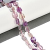 Natural Colorful Fluorite Beads Strands G-G182-H01-01-2