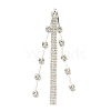 Brass Rhinestone Pendants KK-I715-07S-01-1