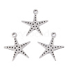 Non-Tarnish 201 Stainless Steel Pendants STAS-T052-50P-3