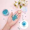 Olycraft Eco-Friendly Plastic Imitation Pearl Beads MACR-OC0001-06-3