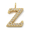 Ion Plating(IP) 304 Stainless Steel Micro Pave Cubic Zirconia Pendants STAS-Z107-03G-25-1