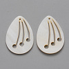 Natural Freshwater Shell Pendants SHEL-R021-03-2