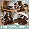 T Bar Wooden Watch Organizer Display Stands ODIS-WH0099-209B-5
