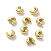 Brass Crimp Beads Covers X-FIND-Z039-13B-G-2