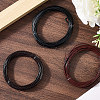 15M 3 Colors Cowhide Leather Cord WL-CL0001-11-7
