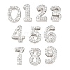 Brass Micro Pave Cubic Zirconia Pendants KK-B167-22P-1