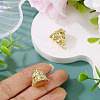 2 Pcs Brass Pendants KK-TA0003-11G-5