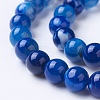 Natural Agate Beads Strands G-G754-07-6mm-3