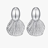 Brass Dangle Stud Earrings FS-WGF18BB-03-1