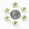 1-Hole Transparent Acrylic Buttons MACR-S373-129-C02-7
