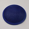 Imitation Hemp Round Fascinator Hat Base for Millinery AJEW-WH0472-45A-05-1
