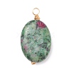 Natural Mixed Stone Pendant PALLOY-JF01072-3