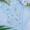 60Pcs 10 Styles Tibetan Style Alloy Pendants FIND-SC0010-72-4