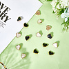 20Pcs 2 Colors Alloy Enamel Metal Buttons FIND-GF0008-18-3