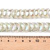 Electroplate Glass Beads Strands EGLA-T021-07D-4