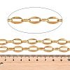 201 Stainless Steel Oval Link Chains CHS-H118-14G-2