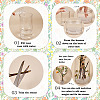 Plastic Flower Pin Frogs DIY-MB0002-03-5