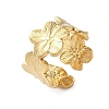 304 Stainless Steel Open Cuff Ring RJEW-C067-23G-5