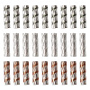 30Pcs 3 Colors Rack Plating Aluminum Beads ALUM-TA0001-04-2