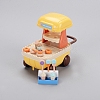 Plastic Truck Miniature Ornaments PW-WG6789A-01-4