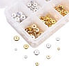 Flat Round Brass Spacer Beads KK-CJ0001-26-3