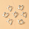 20Pcs 2 Styles Tibetan Style Alloy Bead Frame TIBEB-YW0001-19-3