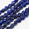 Synthetic Turquoise Beads Strands TURQ-G113-10x12mm-13-2