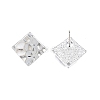 Alloy Stud Earring Findings PALLOY-N150-83P-1