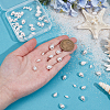 60Pcs 3 Styles Polished Shell Pearl Beads Strands BSHE-NB0001-38-3