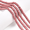 Handmade Polymer Clay Bead Strands X-CLAY-T002-6mm-47-2