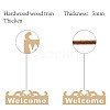 Laser Cut Unfinished Basswood Wall Decoration WOOD-WH0113-112-3