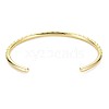 Twisted Brass Enamel Cuff Bangle BJEW-T020-02G-NF-2